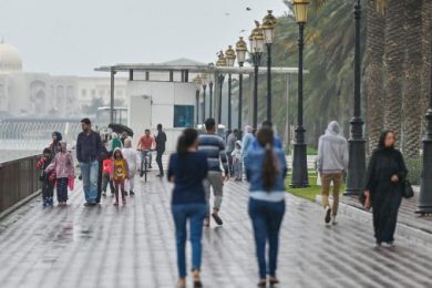 UAE weather: Cloudy with chance of rain; temperature to drop to 8°C