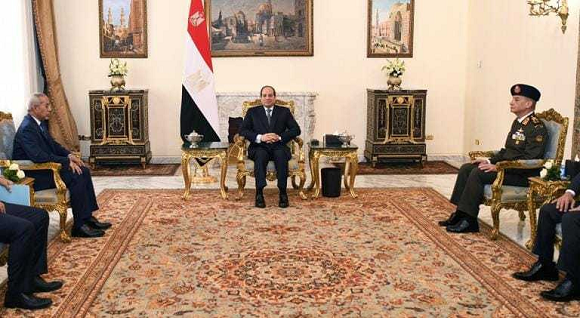 Al-Sisi receives Mauritania’s Defence Minister for official discussions