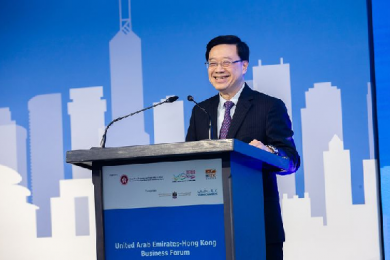 A UAE-Hong Kong Free Trade Agreement will be a ‘logical step’, says Chief Executive John Lee