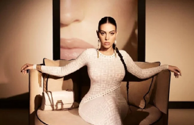 Georgina Rodriguez is the new face of Italian luxury label Elisabetta Franchi